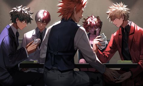 #Anime My Hero Academia Eijiro Kirishima Izuku Midoriya Katsuki Bakugou Mina Ashido Shoto Todoroki #1080P #wallpaper #hdwallpaper #desktop Villain Deku, Class 1 A, Kirishima Eijirou, Wallpaper Laptop, My Hero Academia Memes, Buko No Hero Academia, Hero Academia Characters, Boku No Hero Academy, Animes Yandere