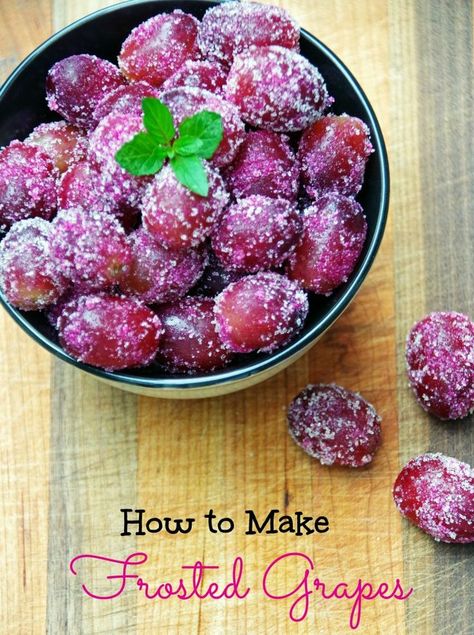 his frosted grapes recipe is an easy healthy snack. It is also a delicious appetizer recipe for cheese platters. Sugared Grapes take only minutes to make and are a huge hit with kids! via @DianeHoffmaster #grapes #healthysnacks #snackrecipes #fruit Frosted Grapes Recipe, Sugared Grapes, Grape Recipes, Homemaking Tips, Stay Sane, Delicious Appetizer Recipes, Living Your Best Life, College Kids, Healthy Snacks Easy