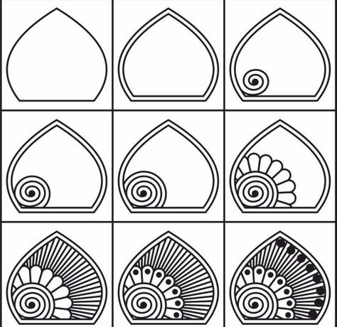 Zentagle Drawing Easy, Zentagle Drawing, Drawing Mandala, Easy Flowers, Easy Mandala, Zen Doodle Patterns, Easy Mandala Drawing, Mandala Doodle, Tracing Sheets