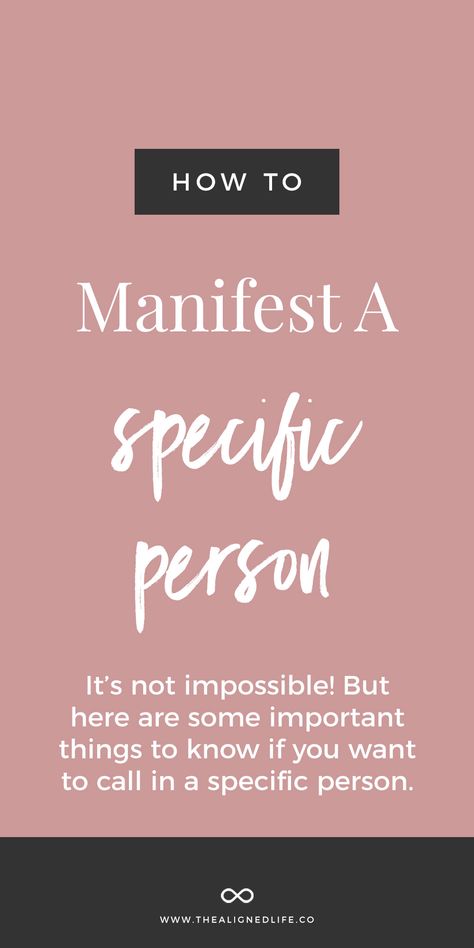 Want to call in your next love or your big crush? You CAN! Learn how to manifest a specific person right here! | thealignedlife.co | manifesting, manifestation, law of attraction, relationships | #thealignedlife #manifest #love #specificperson Manifesting Career, Planner Examples, Manifesting Quotes, Manifesting Journal, Quotes Dream, Law Of Attraction Love, Specific Person, Law Of Attraction Planner, Law Of Attraction Money