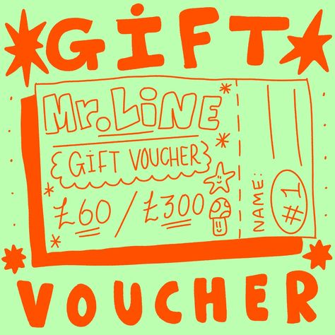 Mr Line Gift Voucher Tattoo Flower Ideas, Tattoo Voucher, Kids Name Tattoo, Cream Tattoo, Kid Name Tattoo, Voucher Design, Tattoo Cover, Gift Voucher, Name Tattoo