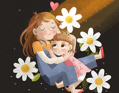 Check out new work on my @Behance profile: "Sister's Love" http://be.net/gallery/100058317/Sisters-Love Illustration For Children, Love Illustration, Creative Illustration, Sister Love, Creative Portraits, Illustration Character Design, Character Development, Childrens Art, Big Sister