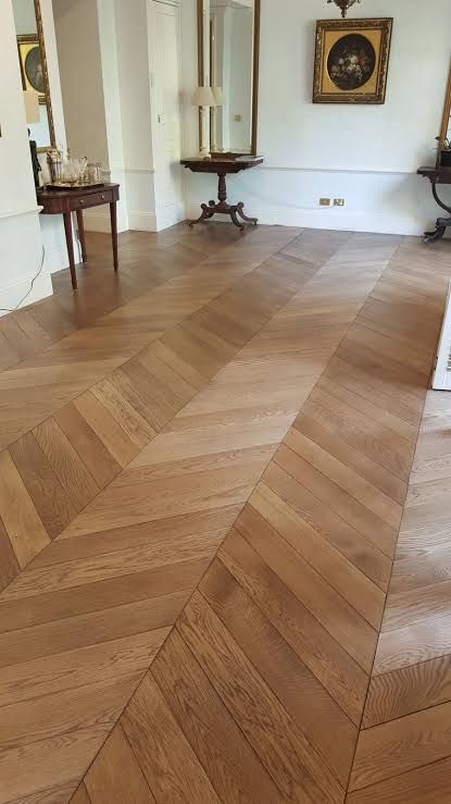 Parque Flooring, French Parquet, Faux Wood Flooring, Wood Floor Pattern, Open Living Room Design, Oak Timber Flooring, Wood Floor Design, Oak Parquet Flooring, Hickory Flooring