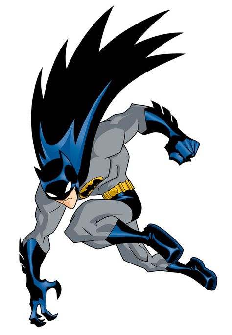 Jeff Matsuda Batman, The Penguin Batman, The Batman 2004, Batman Art Drawing, Batman Blue, Batman Cartoon, Batman Drawing, Batman Armor, I'm Batman