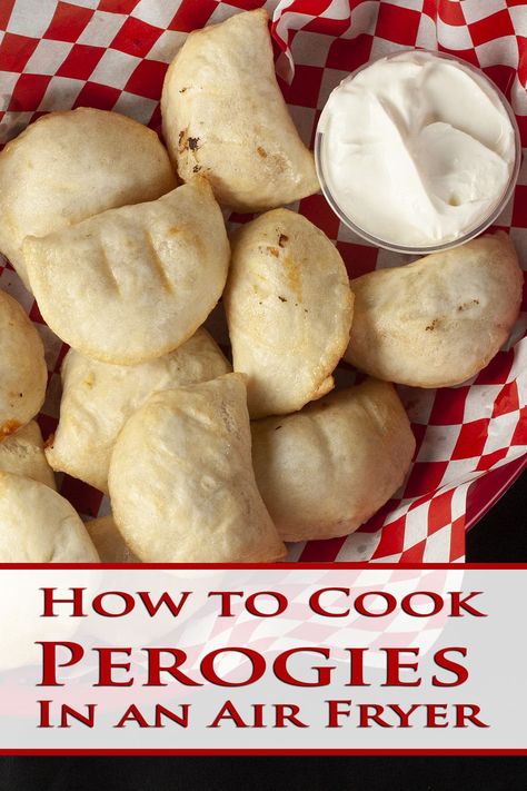 Air Fry Perogies, Deep Fried Perogies, Fried Perogies, Polish Perogies, Perogies Recipe, Actifry Recipes, Air Fryer Recipes Appetizers, New Air Fryer Recipes, Cooks Air Fryer