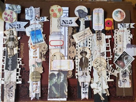 Ephemera Cluster for Junk Journals Paper Snippet Rolls Inspiration, Ephemera Ideas, Art Journaling Supplies, Ephemera Cards, Junk Journal Embellishments, Journal Elements, Journal Embellishments, Journaling Supplies, Art Journal Cover