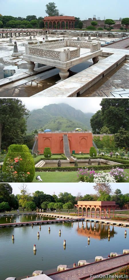 The Most Magnificent Gardens Worldwide | Unp.me Garden Of Cosmic Speculation, Pakistan Beauty, Shalimar Garden, Mughal Emperor, Shah Jahan, Beautiful Pakistan, Persian Garden, Gardens Of The World, Mughal Architecture