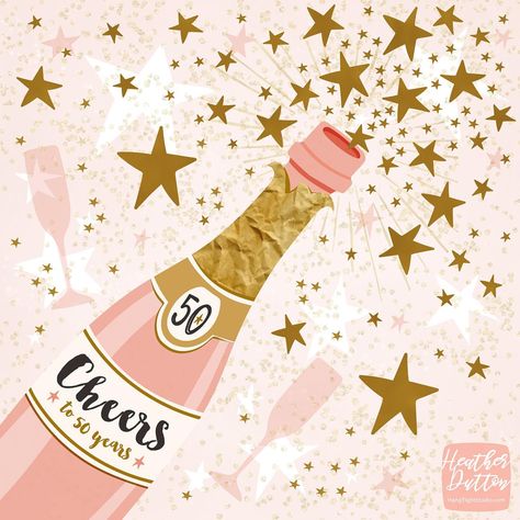 I’m popping the champagne a day earlier than most of you guys because I’m celebrating a BIG milestone birthday today!! 🤩🍾🤩 Woo Hoo!!!!… | Instagram Things I Wanna Buy, My 50th Birthday, Green Studio, Cake Illustration, Adobe Photo, Birthday Illustration, New Year Wallpaper, My Days, Milestone Birthday