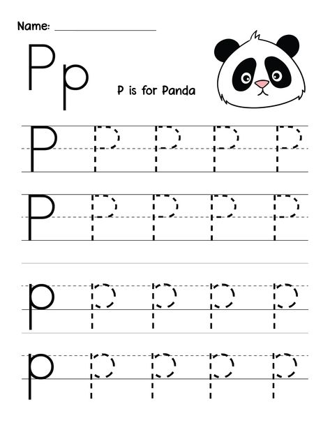 Printable Letter P Worksheets Tracing Letter P Worksheets, Letter P Sound Worksheet, Letter Pp Worksheets For Preschool, P Is For Panda, Letter P Tracing Worksheet, P Sound Worksheet, Letter P Preschool Activities, P Is For, Letter P Worksheets For Preschool