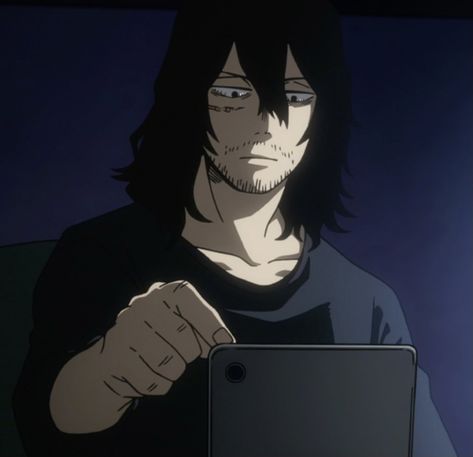 Mha Eraserhead, My Hero Academia Eraserhead, Shouta Aizawa, Aizawa Shouta, Hottest Anime Characters, My Hero Academia Episodes, Kids Icon, Hero Academia Characters