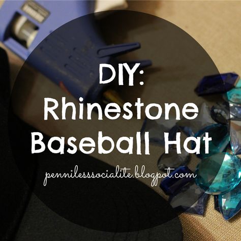 Bling Hats Diy Baseball Caps, Diy Rhinestone Hat, Rhinestone Hats Diy, Rhinestone Baseball Cap, Rhinestone Tshirts, Craft Business Ideas, Diy Rhinestone, Diy Hat, Shoe Pattern