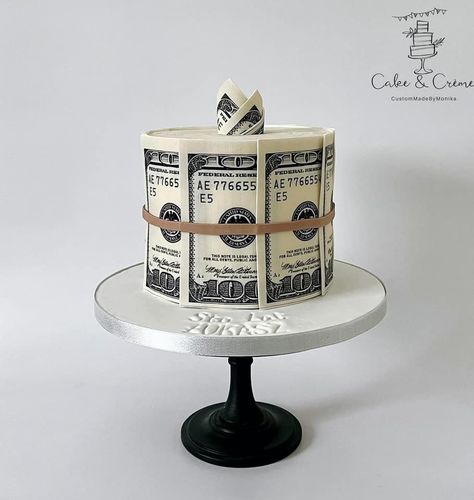 A big shoutout to @Monika Sliski Bogdanowicz for this amazing money cake creation! 💵 💰 I wish I could have this cake and the real money too! 😉 Great job!   🎂 Share if you think it's incredible too!  . . . #MoneyCake #CakeArtistry #EdibleMasterpiece #icingsheets #trendycake #edibleimagecaketopper #edibleimagecaketoppers #edibleimage #edibleimages #cakedecorator #cakedecorating #cakedecoratorsofinstagram #edibleprints #edibleprint #edibleprintcakes #theedibleimage #edibleimagecakes Business Theme Cake, Money Themed Cake, Puzzle Cake, 50th Birthday Cake For Women, English Cake, Money Puzzles, Edible Image Cake Topper, Music Cake, Money Cake