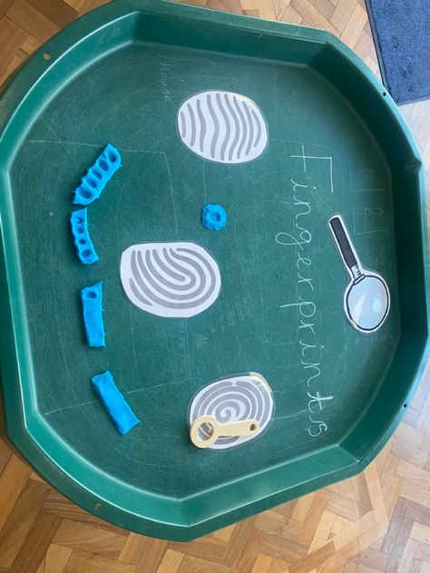 Police Tuff Tray Ideas, Police Activities For Toddlers, Police Eyfs Activities, People Who Help Us Eyfs Activities, Police Crafts, Communities Unit, Police Activities, Community Workers, People Who Help Us