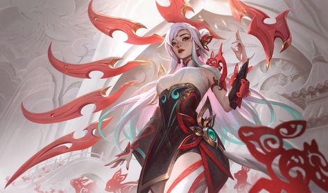 Irelia League Of Legends, League Of Legends Art, League Legends, League Of Legends Memes, League Of Legends Characters, Splash Art, Riot Games, Lol League Of Legends, Living Legends