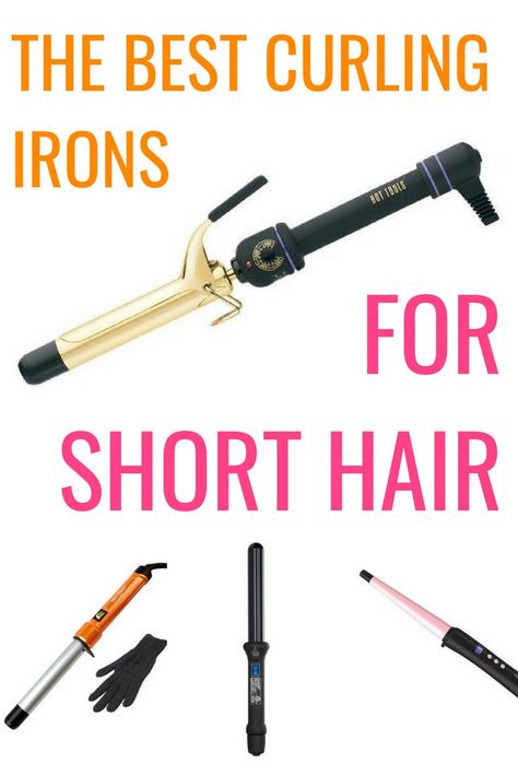 The 10 Best Curling Irons for Short Hair Curling Iron For Short Hair Bobs, Best Hair Tools For Short Hair, Tools For Short Hair Styling, Best Hair Curlers Irons, What Size Curling Iron For Short Hair, Best Curling Irons For Short Hair, Mini Curling Iron For Short Hair, Best Styling Tools For Short Hair, Hair Tools For Short Hair