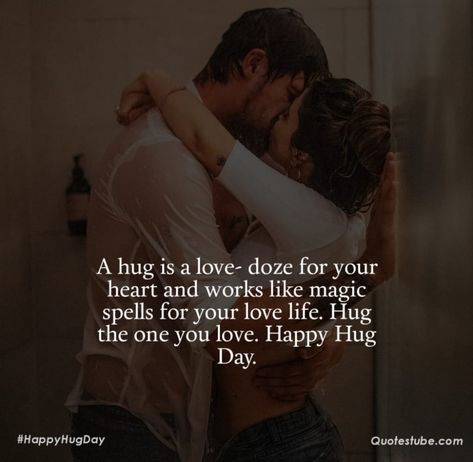 Happy Hug Day Quotes, Wishes, Status And Images Idea Happy Hug Day Quotes, Hug Day Wishes, Happy Hug Day Images, Hug Day Quotes, Hug Day Images, Types Of Hugs, Lovers Hug, I Love You Dear, Hug Day