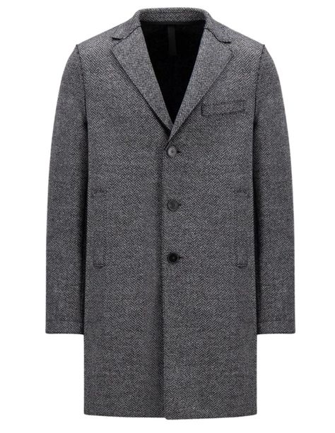 Boxy coat herringbone double HARRIS WHARF LONDON - FW22 Boxy Coat, Harris Wharf London, Jackets For Men, Html Color, New Perspective, Mid Length, Herringbone, Color Coding, Fashion Show