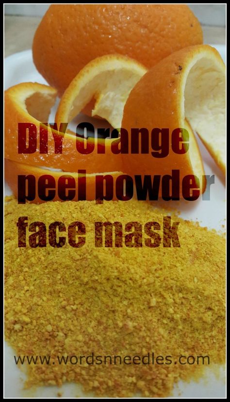 Powder Face Mask, Face Mask Peel Off, Orange Peel Powder, Baking Soda Face Mask, Scrub Face, Baking Soda Face, How To Make Orange, Powder Face, Honey Face Mask