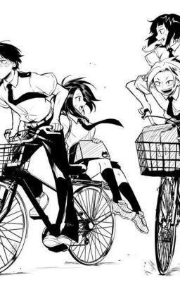 Todoroki And Momo, Kyouka Jirou, Bicycle Drawing, Kaminari Denki, Bike Illustration, Sketch Poses, Hetalia Fanart, Drawing Skills, Beautiful Drawings