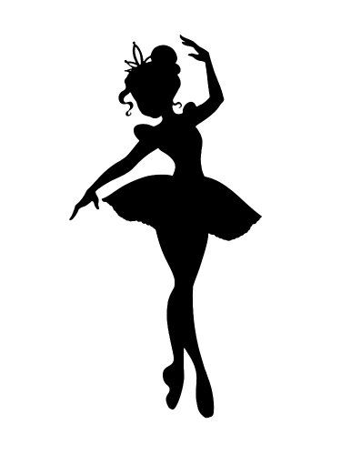 Free printable Ballerina stencils and templates Ballerina Silhouette Printable, Ballerina Template Free Printable, Ballerina Silhouette Printable Free, Ballet Printables, Nutcracker Diy, Ballerina Printable, Silhouette Printables, Ballet Silhouette, Dance Silhouette