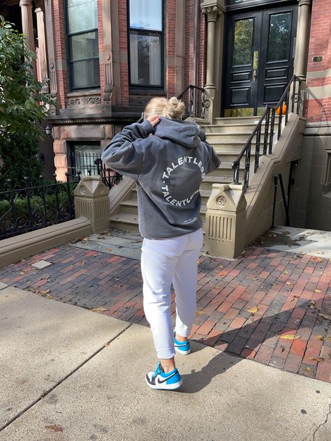 talentless hoodie outfit, boston, sweat set, nike jordans Talentless Hoodie, Nike Jordans, Sweat Set, Hoodie Outfit, Nike Jordan, Boston, Nike, Outfit Inspo, Quick Saves