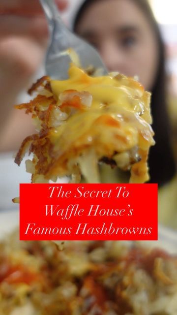 Waffle House Hashbrowns, Hashbrown Waffles, Waffle House, Tater Tots, Hash Browns, Cast Iron Cooking, Southern Living, Tater Tot, Cooking Tips