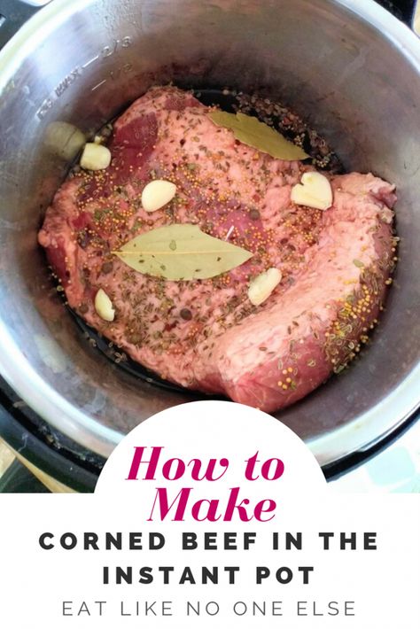 Instant Pot Corned Beef, Crock Pot Corned Beef, Crock Pot Corn, Cooking Corned Beef, Corn Beef, Corned Beef Brisket, Corned Beef Recipes, Lake Food Ideas Summer, Food Ideas Summer