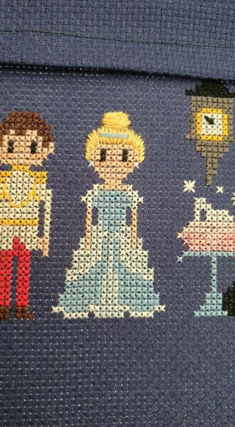 Cinderella Cross Stitch, Cinderella Characters, Disney Prince, Cinderella Disney, Black Cat Art, Doll Pattern, Pink Christmas, Birthday Presents, Cat Art