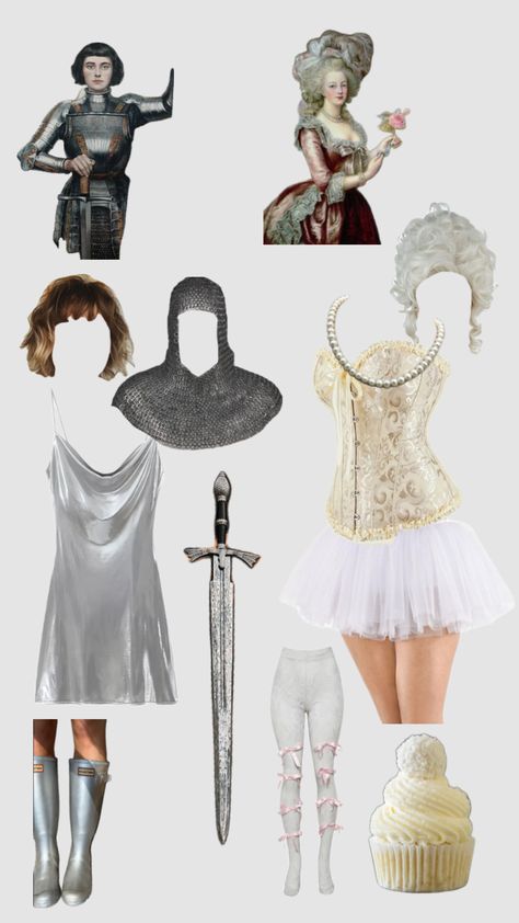 #joanofarc #marieantoinette #france #halloween French Costume Ideas Women, Niche Duo Costumes, Halloween Costume Niche, Cute Niche Halloween Costumes, Historical Halloween Costumes Women, Historical Halloween Costumes, Halloween Costumes Niche, Niche Costumes, Mary Jane Costume