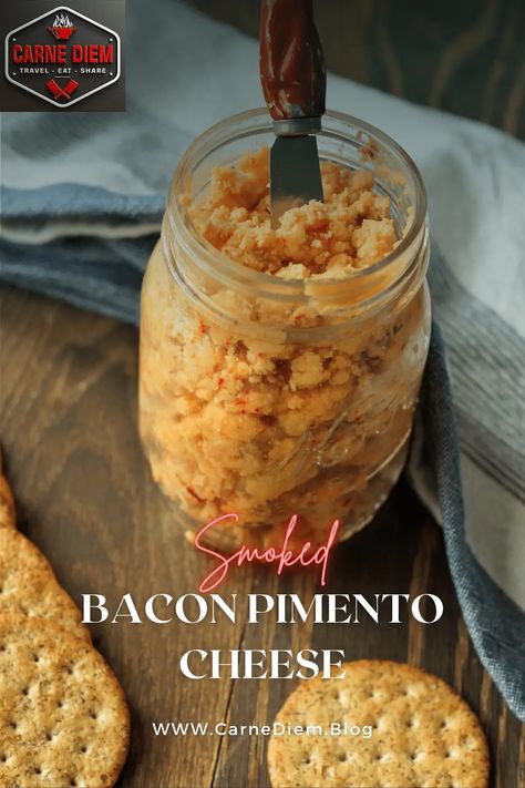 Smoked Bacon Pimento Cheese Bacon Pimento Cheese, Pimento Cheese Recipe, Pimento Cheese Dip, Pimento Cheese Recipes, Gluten Free Dishes, Best Appetizer Recipes, Gouda Cheese, Side Dishes Recipes, Pimento Cheese