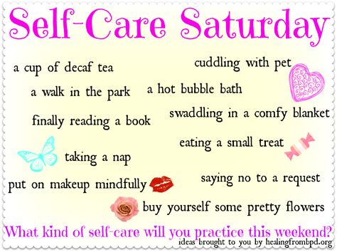 Self Care Saturday, Adolescent Health, Dialectical Behavior Therapy, Personality Disorder, Body Love, Self Care Activities, Take Care Of Me, Me Time, Take Care Of Yourself