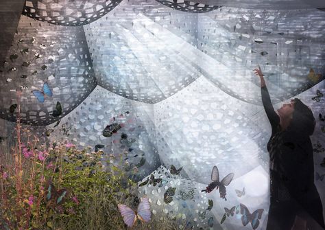 the-butterfly-egg-tia-kharrat-biomimicry-westminster-architecture-graduate_dezeen_936_2 Butterfly Cocoon, University Of Westminster, Butterfly Species, Innovative Architecture, Natural Structures, Butterfly House, Hotel Architecture, Urban Nature, Diagram Architecture