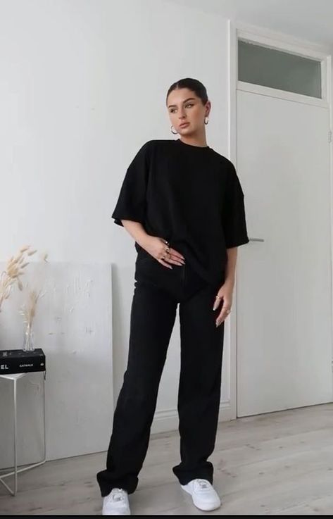 25 Modern Funeral Outfits for Teenage Girls Outfit Looks, Casual Day Outfits, Mode Kpop, Mode Casual, Looks Street Style, Outfit Trends, Looks Black, Mode Ootd, Elegantes Outfit