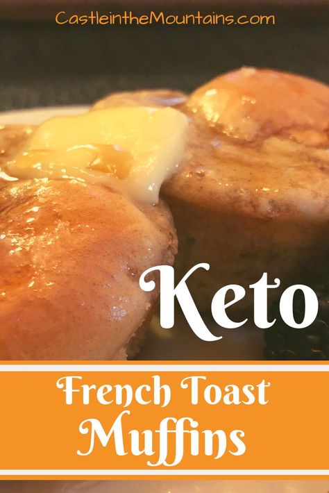 Keto French Toast Muffins, Keto French Toast, French Toast Muffins, Starting Keto Diet, Low Carb Dessert, Recetas Keto, Keto Diet Menu, Keto Food, Low Carb Breakfast