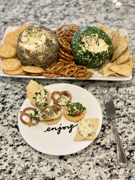 Joanna Gaines's Cheese Balls Use 3 Kinds of Cheese, So You'll Love Every Bite Magnolia Table Cheese Balls, Joanna Gaines Cheese Ball, Joanna Gaines Appetizers, Gains Recipes, Magnolia Table Recipes, Cheese Balls Recipe, Joanna Gaines Recipes, Farm Cheese, Chip Gaines