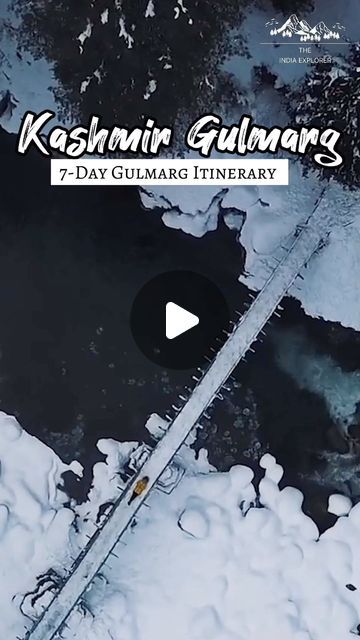 The India Explorer on Instagram: "📍Gulmarg Itinerary in 7 Days: “Read Caption”👇�😍 ✨In this video, we give you a seven day itinerary of Gulmarg, one of the most popular winter destinations in Kashmir. 🏕️Here is a summary of the itinerary: Day 1: Arrive in Srinagar and check into your hotel. Take a walk around Dal Lake and enjoy the stunning views of the snow-capped mountains. In the evening, enjoy a traditional Kashmiri dinner at one of the many restaurants on the houseboat. Day 2: Take a day Gulmarg Kashmir Video, Kashmiri Wazwan, Dal Lake, Read Caption, Winter Destinations, Srinagar, Houseboat, Take A Walk, Instagram Reels