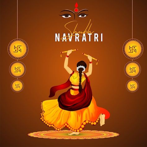 Navratri Creative, Durga Puja Image, Navratri Wallpaper, Dussehra Celebration, Happy Durga Puja, Bollywood Funny, Best Cryptocurrency, Celebration Background, Face Illustration