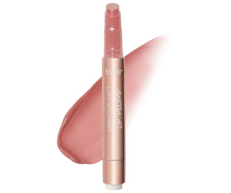 Tarte Maracuja Juicy Lip Plump, Tarte Lip Gloss, Maracuja Juicy Lip Plump, Tarte Maracuja Juicy Lip, Tarte Lip, Peach Lips, Pink Cosmetics, Pink Out, Juicy Lips