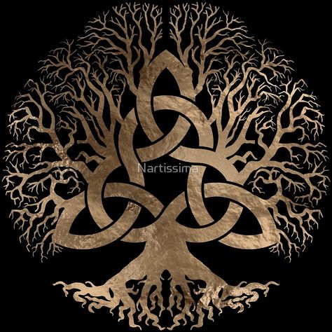 Celtic Tree of Life & Triquetra  symbols tattoo. Maybe forearm..... Celtic Tree Tattoos, Celtic Sleeve Tattoos, Symbole Tattoo, Symbols Tattoos, Symbols Tattoo, Celtic Knot Tattoo, Tattoo Tree, Irish Tattoos, Rune Tattoo