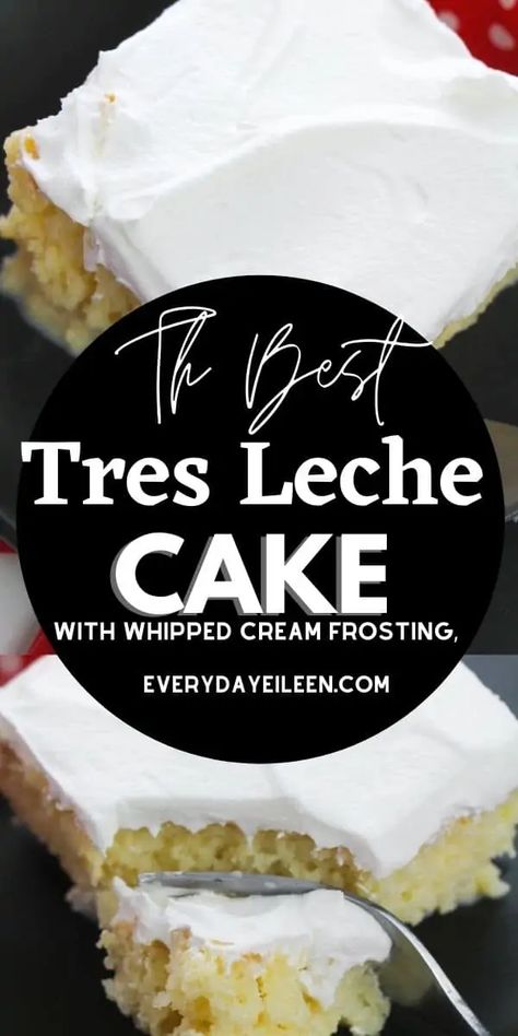 Mexican Whipped Cream, Frosting For Tres Leches Cake, Tre Leches Cake Recipe Easy Simple, Tres Leches Frosting, Low Sugar Frosting, Homemade Whipped Cream Frosting, Easy Tres Leches Cake, Easy Tres Leches, Leche Cake