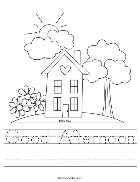 Good Afternoon Worksheet Spring Worksheet, Materi Bahasa Inggris, Garden Coloring Pages, Garden Coloring, Love Coloring Pages, Spring Coloring Pages, Learning Worksheets, Parents Day, Preschool At Home