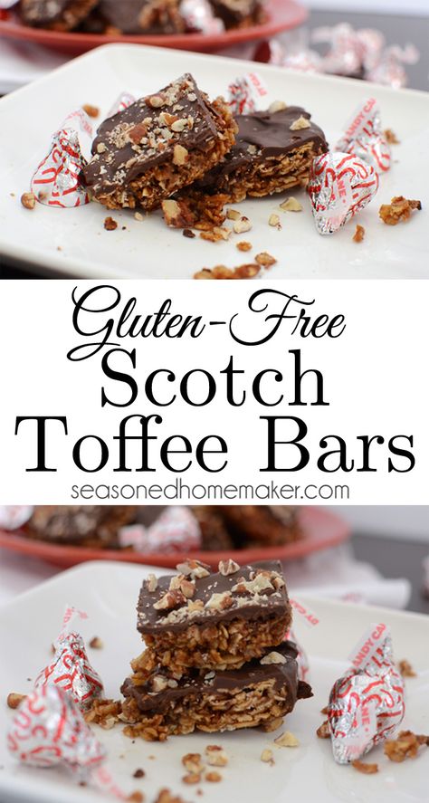 Toffee Bar, Easy Impressive Dessert, Coconut Nectar, Gf Baking, Toffee Bars, Gluten Free Sweet, Amazing Appetizers, Gf Desserts, Bar Cookies