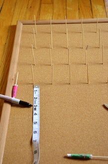 Thread Organizer Out of a Cork Board and Toothpicks : 7 Steps (with Pictures) - Instructables Thread Organizer, Diy Cork Board, Spools Of Thread, Thread Organization, Sewing Room Design, Thread Storage, Dream Craft Room, Sewing Storage, Thread Up