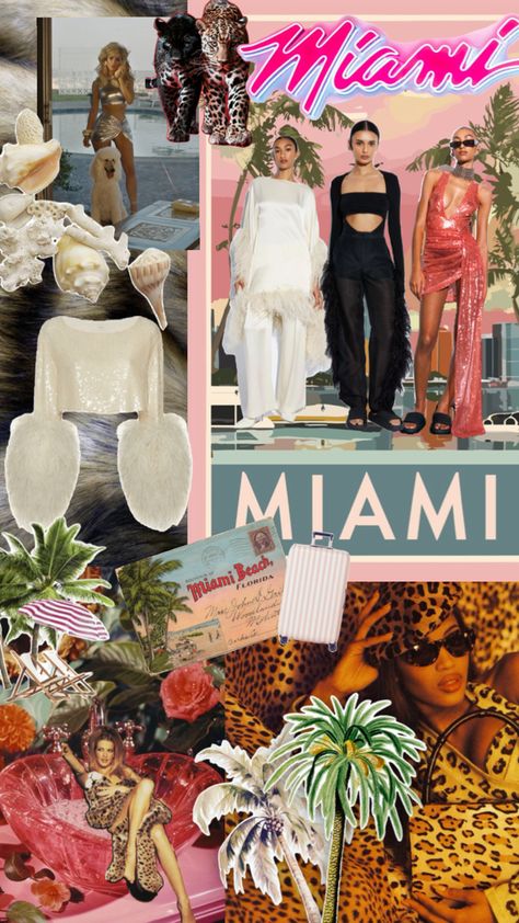 Miami Vintage Aesthetic, Old Miami, Miami Birthday, Miami Style, Vintage Miami, 28th Birthday, Miami Fashion, Vintage Aesthetic, 30th Birthday