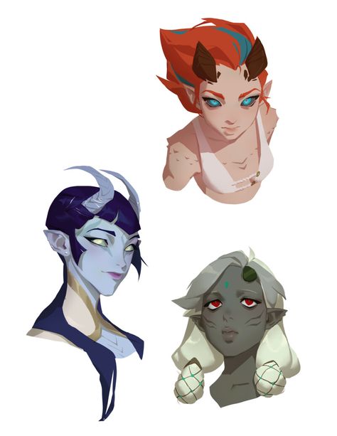 Tiefling Character Design, Demon Ideas, Floating Forest, Third Eye Art, Dnd Tiefling, Dnd Races, Racing Art, Art Station, Drawing Images