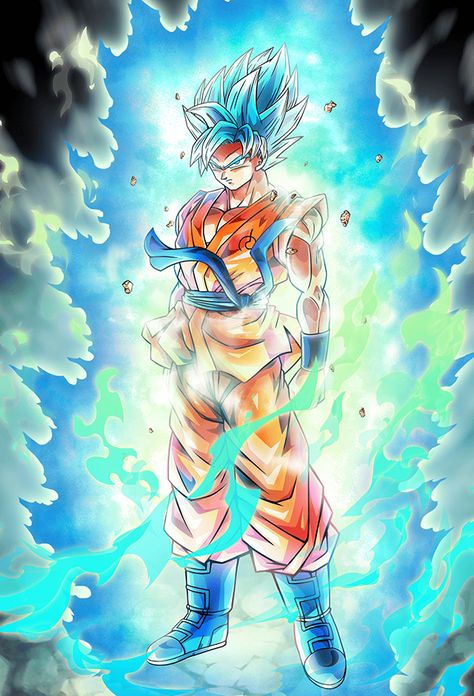 Goku transformado en supersaiyagin dios blue Goku Blue, Dragonball Art, Dragon Ball Tattoo, Goku Wallpaper, Buku Harry Potter, Super Saiyan Blue, Dragon Ball Painting, Dragon Ball Super Wallpapers, Dragon Ball Super Artwork