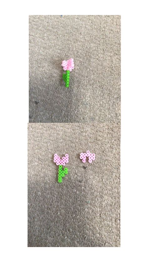 A nice flower made out of melting beads Melting Beads Flower, Flower Melty Beads, Nice Flower, Melty Bead Patterns, Easy Perler Beads Ideas, Beads Ideas, Melty Beads, Melting Beads, Iron Beads