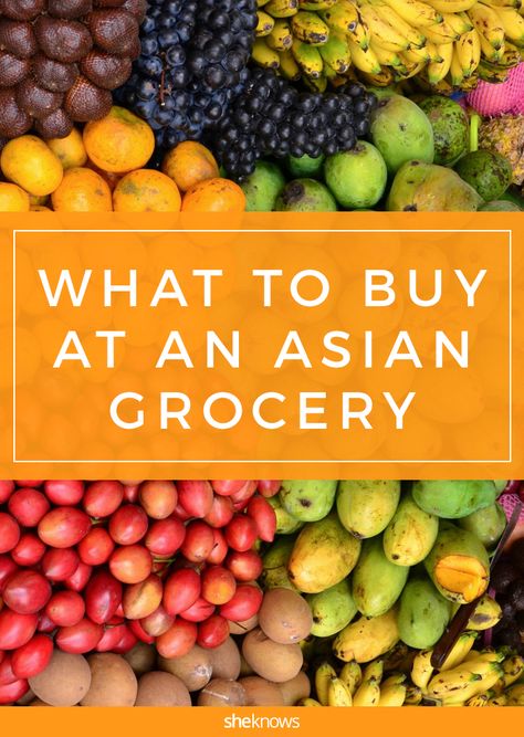 Shopping at an Asian market can be completely overwhelming, so here’s what you need to get on your first trip. Best Asian Market Snacks, Korean Ingredients, Market Snacks, Korean Grocery, Food Shopping List, Asian Grocery Store, Meal Planning Menus, Asian Spices, Asian Street Food