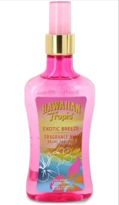 Hawaiin Tropics, Tropical Perfume, Tropical 2000s, Beach Perfume, Coconut Dream, Summer Products, Summer Wishlist, Hawaiian Tropic, Shower Skin Care