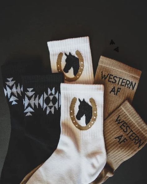 🌵ALWAYS FREE SHIPPING 🌵🌵 YEE and HAW. what better way to rep the western vibes than having your boot socks be western! one size fits most. 3 pack. #comfy #comfyoutfit #comfystyle #western #socks #westernsocks #westernsocks Cute Western Outfits, Cowboy Aesthetic, Western Vibes, Black Desert, Mobile Boutique, Buckles Fashion, Crazy Train, Wild Rag, Shop Till You Drop